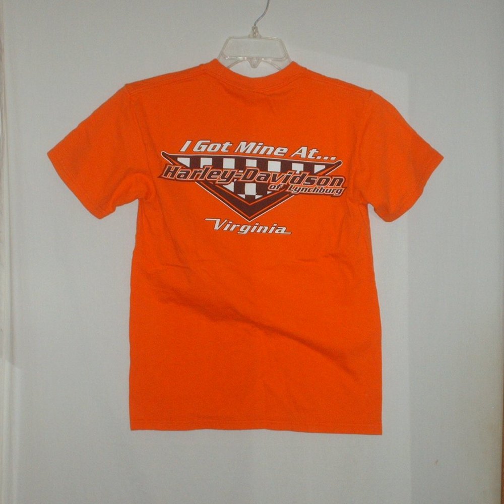 Very cool Harley-Davidson double-sided T-shirt - size small (34/36)